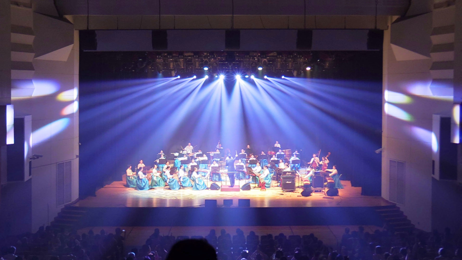 세종국악관현악단 공연 장면